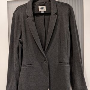 Grey blazer that feels like a hoodie (Old Navy L)